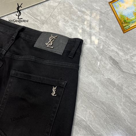 camisa jeans yves saint laurent|ysl jeans for men.